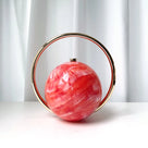 Marble Pattern Spherical Banquet Bag