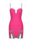 Somebody Calling You Down Mini Dress