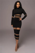 Your Signals Are Mixed Midi Dress