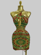 Goddess Of Control Mini Dress