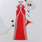 Porcelain Secrets Maxi Dress