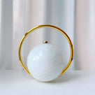 Marble Pattern Spherical Banquet Bag