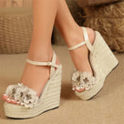 Aurora Charm Wedges Sandals