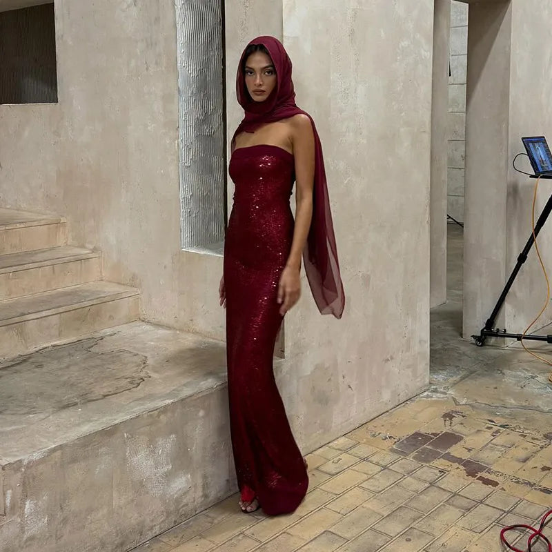 Shine With Love Maxi Dress