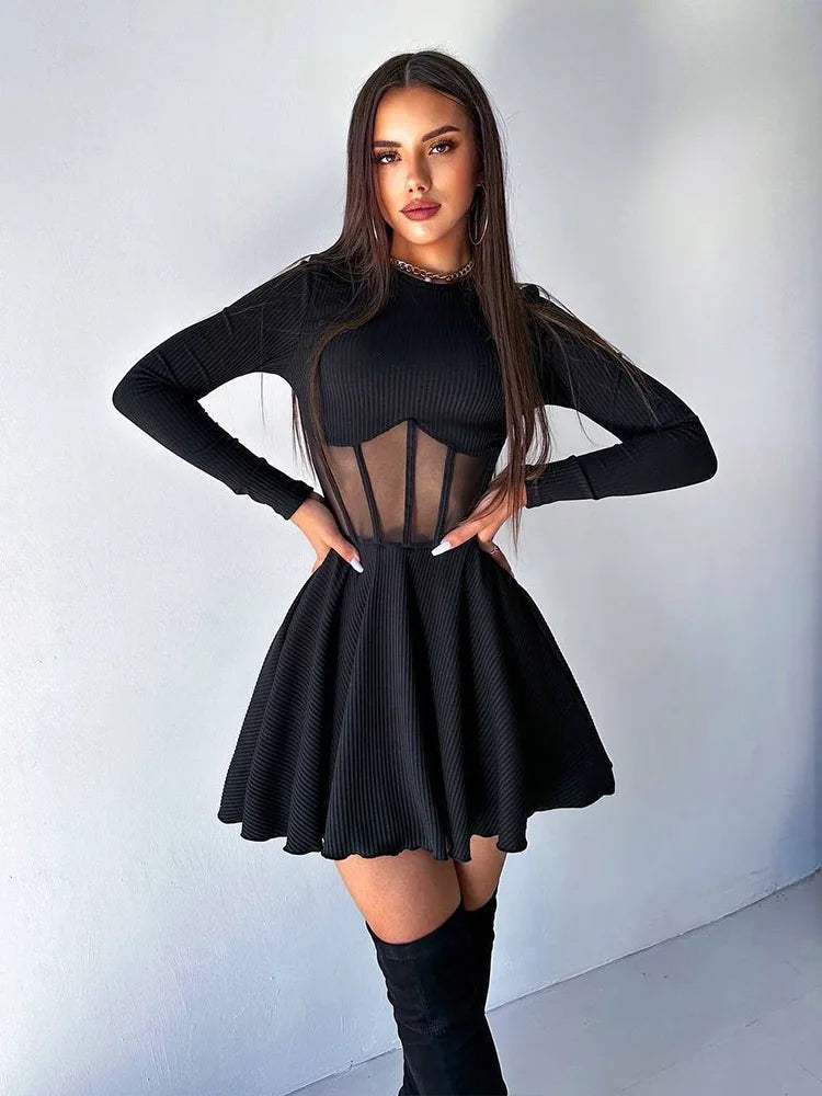 Wanting A Shoulder To Cry Mini Dress