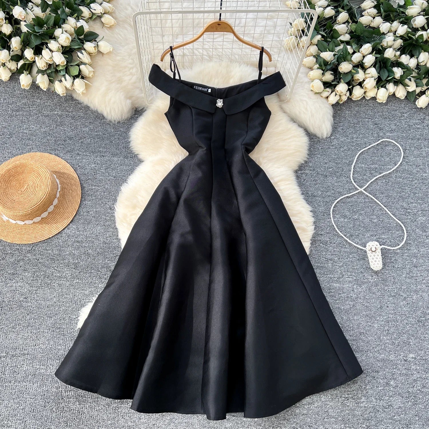 Shadows Into Light Midi Dress