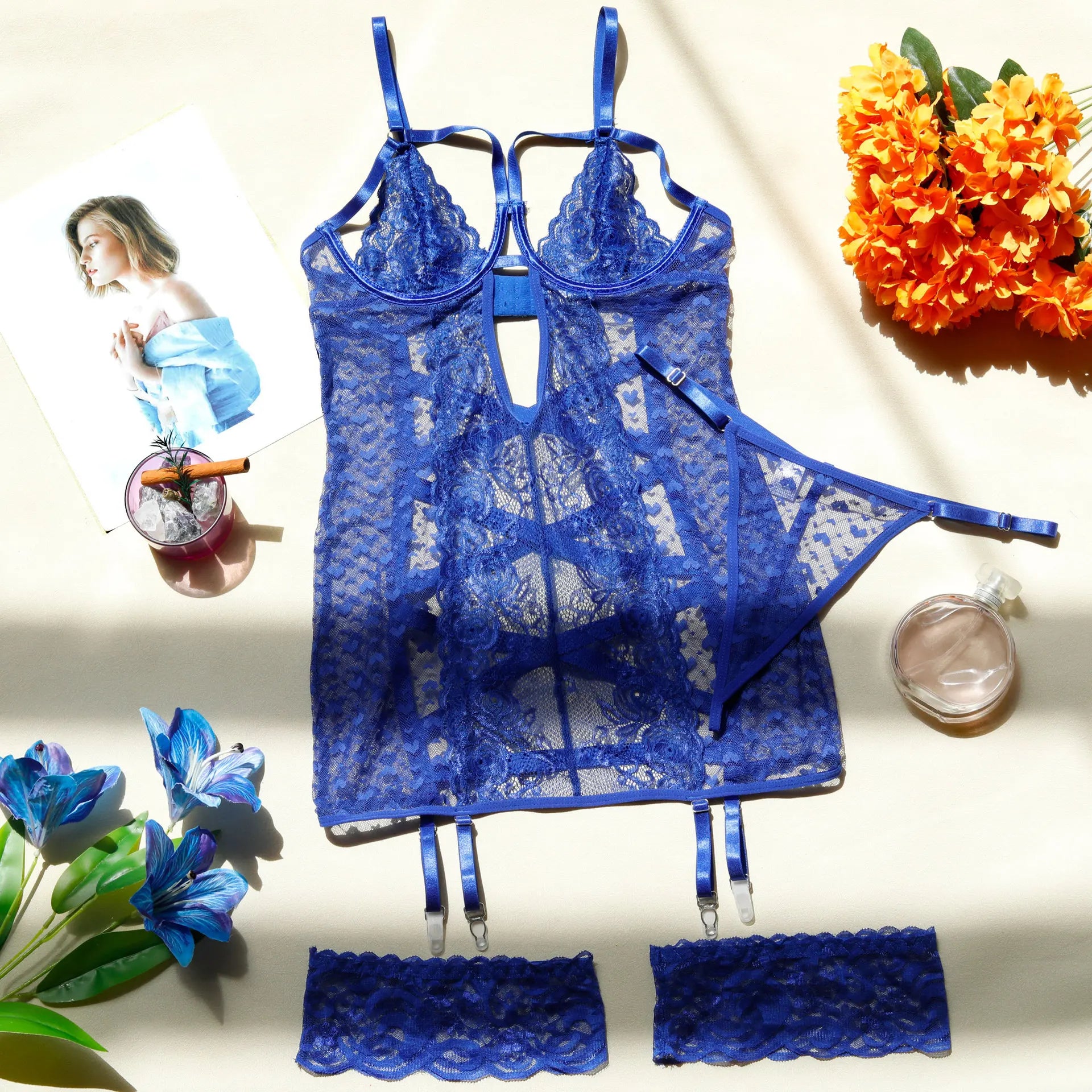 Delicate Sheer Intimate Lingerie