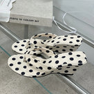 Polka Dot Wedges Heels Sandals
