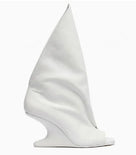 Unique Style Peep Toe Leather Boots