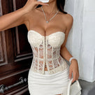 Shadows Wear Lace Bustier