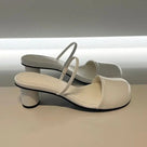 Round Closed Toe Mary Jane Shoes