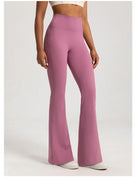 High-Waisted Flared Yoga Pants