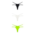 Sexy Double Straps 3Pcs Thongs