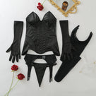 Sensual Stiff Strapless Corset Lingerie