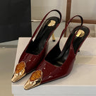 Teddy Tantrum Slingback Shoes