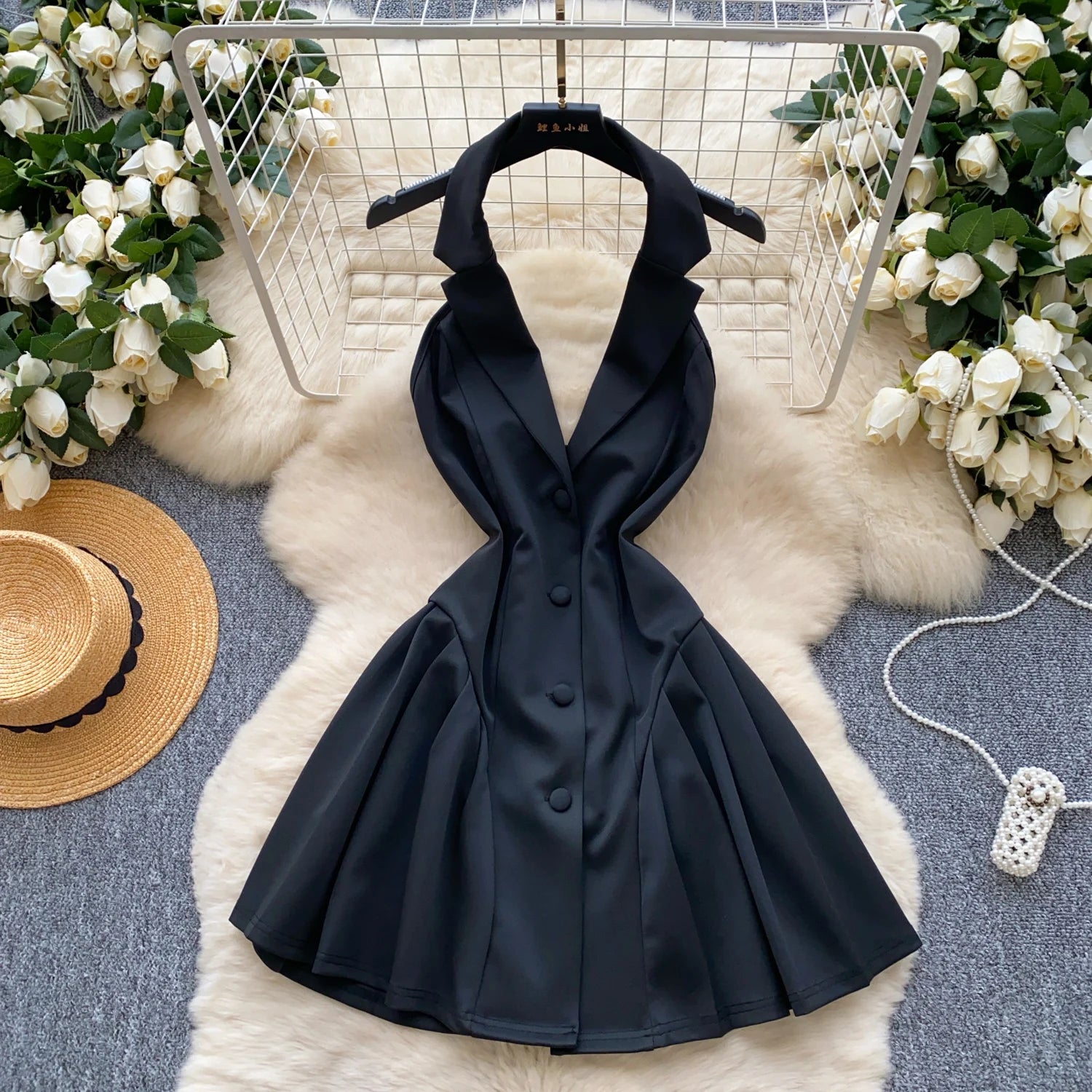 Ocean Kissed Radiance Mini Dress