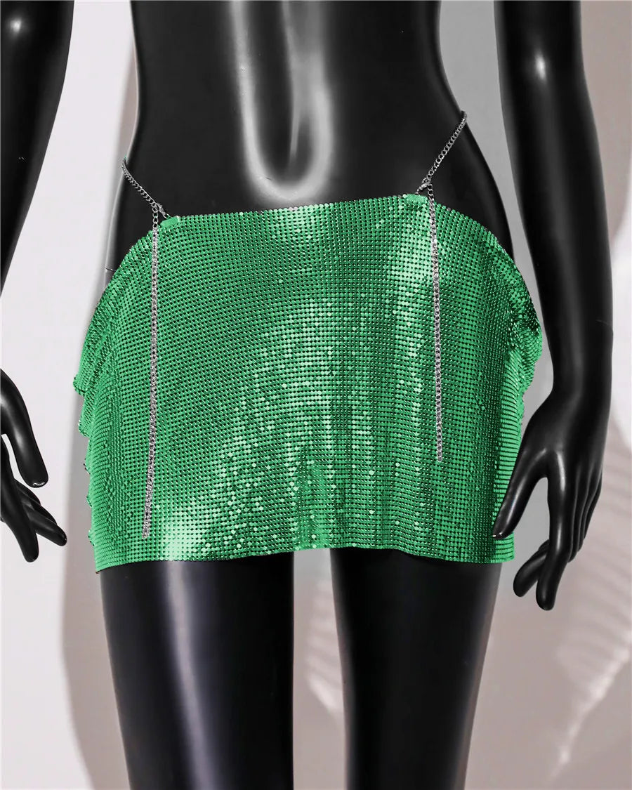 Silent Night Mini Skirt