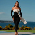 Quiet Screaming Inside Maxi Dress