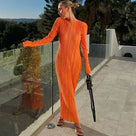 The Autumn Winds Blow Maxi Dress