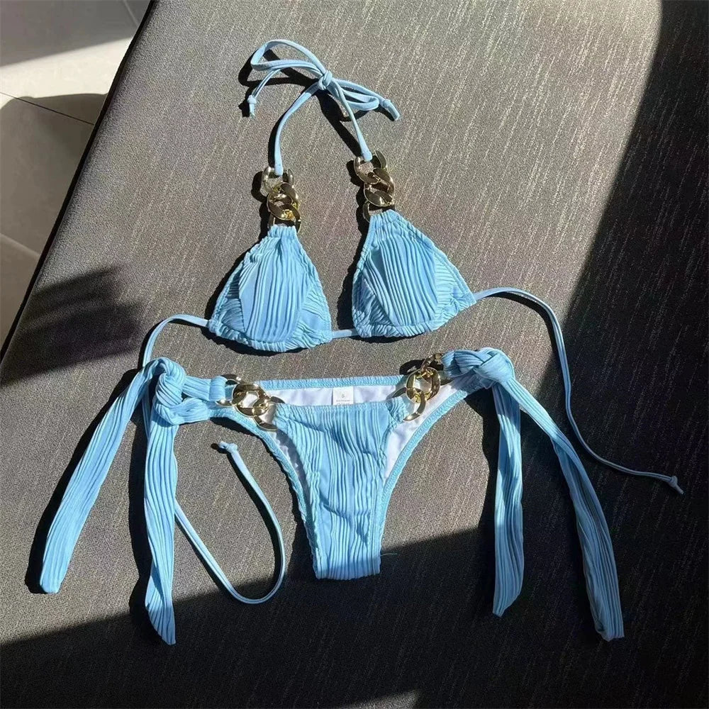 Chained Triangle String Bikini