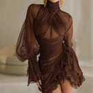 Kissed by Fury Mini Dress