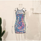 Stand There Staring Mini Dress