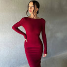 Let You Go Alone Maxi Dress