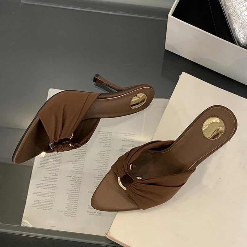 Whispers On Stage Heels Sandals