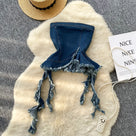 Blue Hour Confessions Crop Top