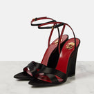 Stylish Cross-Strap Wedge Sandals