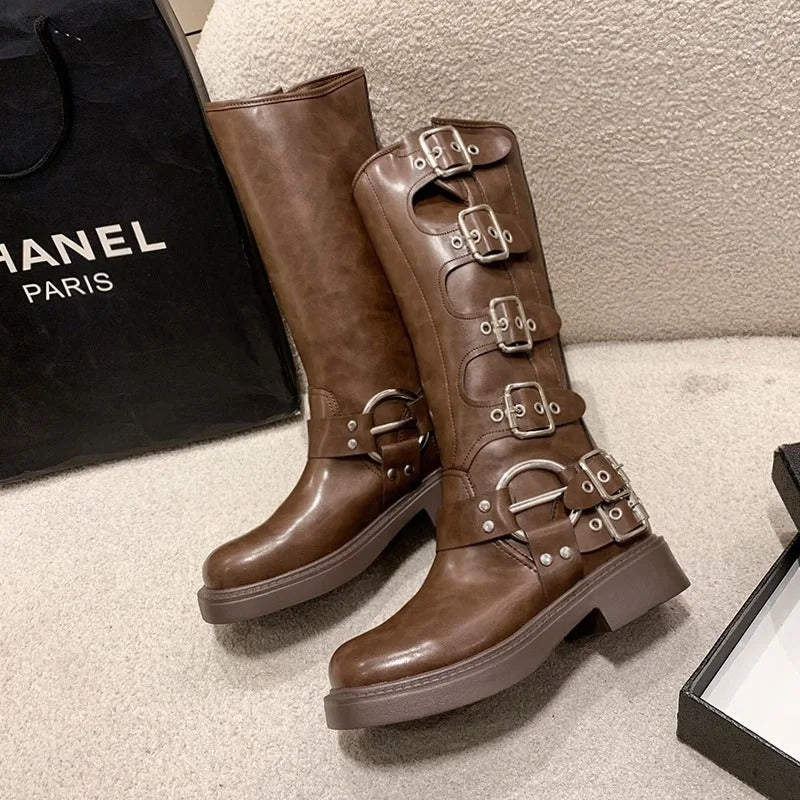 With No Warning Knee-High Boots