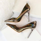 Confident Girl Thin Heels Stiletto