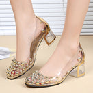 The Glasses Pumps Shoes