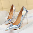 Confident Girl Thin Heels Stiletto