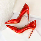 Confident Girl Thin Heels Stiletto
