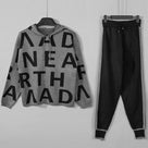 Spell It Out Pants Set