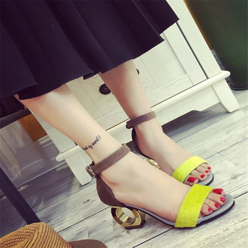 Stay Unique Ankle Strap Heels