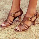 PU Leather Bohemian Style Sandal