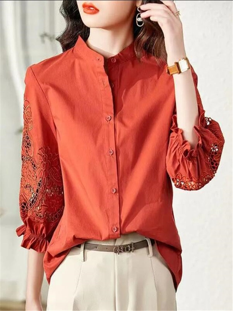 Falling Down Like Pieces Blouse