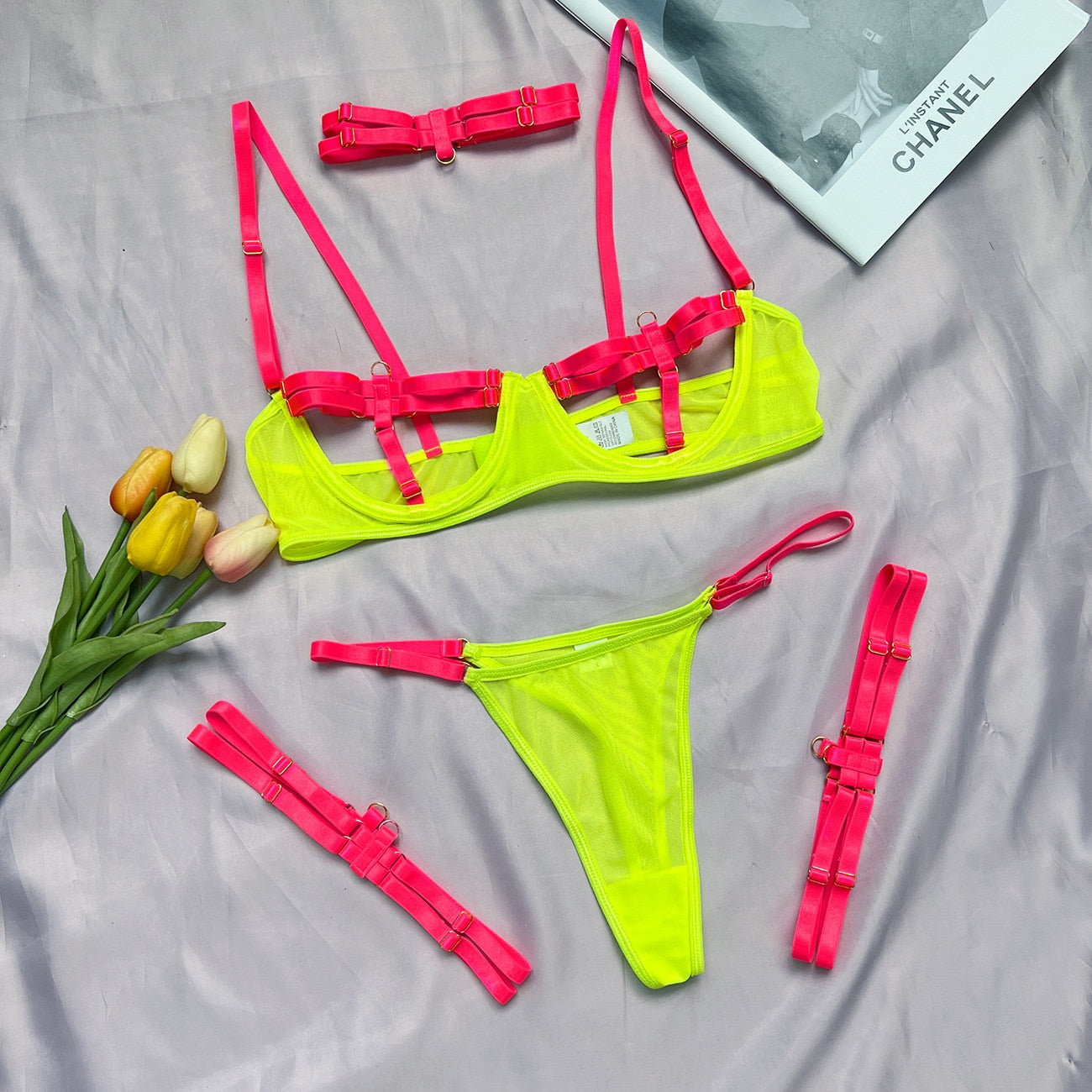 Don't You Cry Lingerie Set  Maimoco