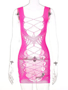 The Pretty Angel Mini Dress