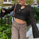 Playing With Monster Crop Top