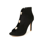Flock Deep Ankle Heels