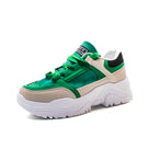 Patchwork Contrast Combination Women Chunky Sneaker