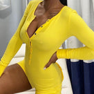 Step My Way Rompers