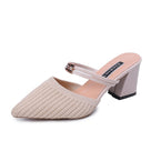 Close To Me Rhinestone Mules Shoes