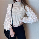 She Likes Everyone Knitted Blouse