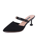 Close To Me Rhinestone Mules Shoes