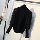 Wolle Collar Knitted Sweater