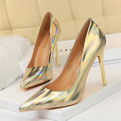 Confident Girl Thin Heels Stiletto